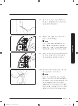 Предварительный просмотр 33 страницы Samsung FlexDry DV 55M9600 Series User Manual