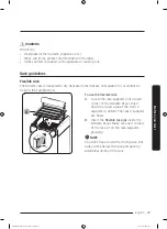 Предварительный просмотр 37 страницы Samsung FlexDry DV 55M9600 Series User Manual