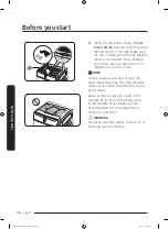 Предварительный просмотр 38 страницы Samsung FlexDry DV 55M9600 Series User Manual