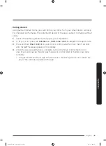 Предварительный просмотр 49 страницы Samsung FlexDry DV 55M9600 Series User Manual