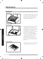 Предварительный просмотр 54 страницы Samsung FlexDry DV 55M9600 Series User Manual