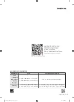 Preview for 76 page of Samsung FlexDry DV 55M9600 Series User Manual