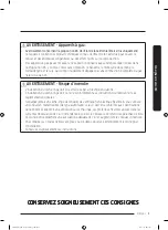 Предварительный просмотр 81 страницы Samsung FlexDry DV 55M9600 Series User Manual