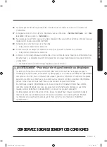 Предварительный просмотр 83 страницы Samsung FlexDry DV 55M9600 Series User Manual