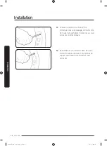 Предварительный просмотр 110 страницы Samsung FlexDry DV 55M9600 Series User Manual