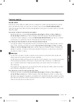 Предварительный просмотр 127 страницы Samsung FlexDry DV 55M9600 Series User Manual