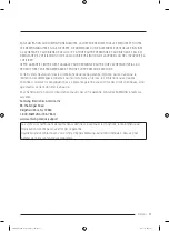 Предварительный просмотр 147 страницы Samsung FlexDry DV 55M9600 Series User Manual