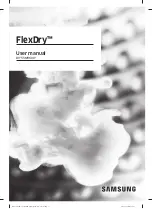 Samsung FlexDry DVE55M9600W User Manual предпросмотр