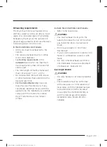 Preview for 23 page of Samsung FlexDry DVE55M9600W User Manual