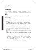 Preview for 34 page of Samsung FlexDry DVE55M9600W User Manual