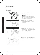 Preview for 36 page of Samsung FlexDry DVE55M9600W User Manual