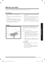 Preview for 39 page of Samsung FlexDry DVE55M9600W User Manual