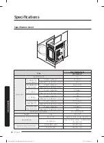 Preview for 68 page of Samsung FlexDry DVE55M9600W User Manual