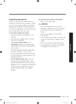 Предварительный просмотр 19 страницы Samsung FlexDry DVG55M9600V/A3-00 User Manual