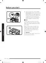 Предварительный просмотр 38 страницы Samsung FlexDry DVG60M9900 User Manual