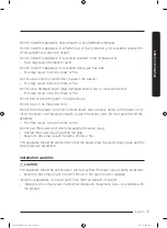 Preview for 9 page of Samsung FlexWash WR24M9940K Series User Manual