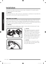 Preview for 16 page of Samsung FlexWash WR24M9940K Series User Manual