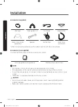 Preview for 18 page of Samsung FlexWash WR24M9940K Series User Manual