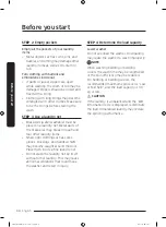 Preview for 34 page of Samsung FlexWash WR24M9940K Series User Manual