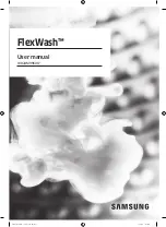 Preview for 1 page of Samsung FlexWash WR24M9960K Series User Manual