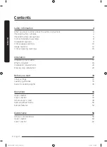 Preview for 2 page of Samsung FlexWash WR24M9960K Series User Manual