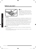 Preview for 38 page of Samsung FlexWash WR24M9960K Series User Manual