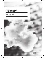 Preview for 1 page of Samsung FlexWash WV16M9945K Series User Manual