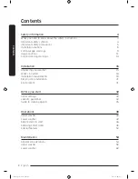 Preview for 2 page of Samsung FlexWash WV16M9945K Series User Manual