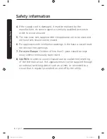 Preview for 6 page of Samsung FlexWash WV16M9945K Series User Manual