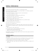 Preview for 8 page of Samsung FlexWash WV16M9945K Series User Manual