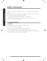 Preview for 14 page of Samsung FlexWash WV16M9945K Series User Manual