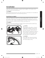 Preview for 15 page of Samsung FlexWash WV16M9945K Series User Manual