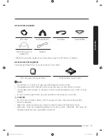 Preview for 17 page of Samsung FlexWash WV16M9945K Series User Manual