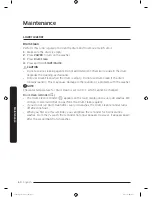 Preview for 60 page of Samsung FlexWash WV16M9945K Series User Manual