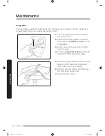 Preview for 64 page of Samsung FlexWash WV16M9945K Series User Manual