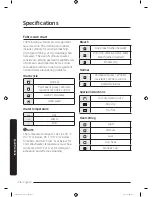 Preview for 76 page of Samsung FlexWash WV16M9945K Series User Manual