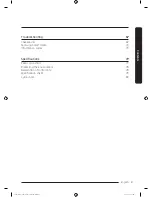 Preview for 3 page of Samsung FLEXWASH WV55M9600A SERIES User Manual