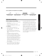 Preview for 21 page of Samsung FLEXWASH WV55M9600A SERIES User Manual