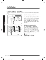 Preview for 32 page of Samsung FLEXWASH WV55M9600A SERIES User Manual