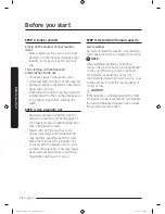 Preview for 36 page of Samsung FLEXWASH WV55M9600A SERIES User Manual