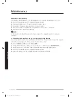 Preview for 58 page of Samsung FLEXWASH WV55M9600A SERIES User Manual