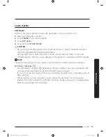 Preview for 61 page of Samsung FLEXWASH WV55M9600A SERIES User Manual