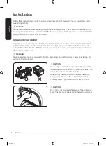 Preview for 16 page of Samsung FlexWash WV60A9900A Series User Manual