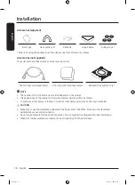 Preview for 18 page of Samsung FlexWash WV60A9900A Series User Manual