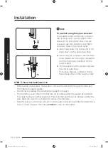 Preview for 34 page of Samsung FlexWash WV60M9900AV/A5 User Manual