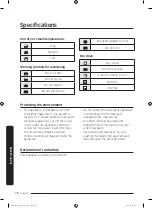 Preview for 78 page of Samsung FlexWash WV60M9900AV/A5 User Manual