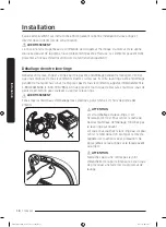 Preview for 110 page of Samsung FlexWash WV60M9900AV/A5 User Manual