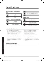 Preview for 262 page of Samsung FlexWash WV60M9900AV/A5 User Manual