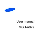 Samsung Flight II SGH-A927 User Manual preview