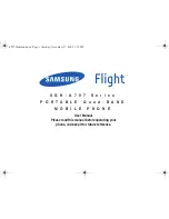 Preview for 1 page of Samsung FLIGHT SGH-A797 Series User Manual